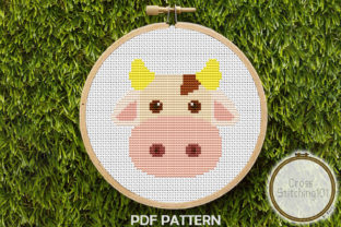 Brown Blanche Cow: A Modern Cross Stitch Review