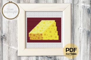 Cheese Modern Cross Stitch Pattern Review
