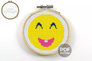 Emoji Smiley Modern Cross Stitch Pattern Review