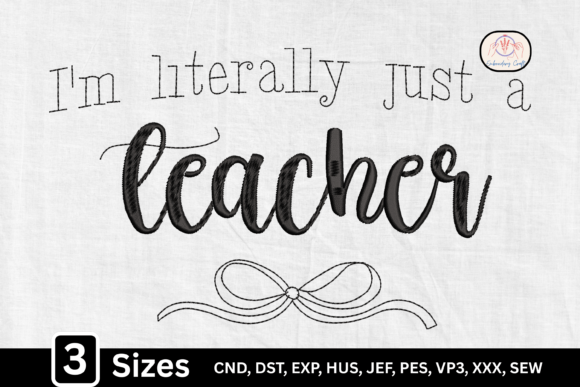 Line Art Bow Funny Teacher Quote Review