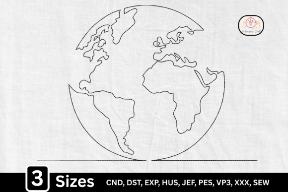 Minimal World Map Line Art Globe Review