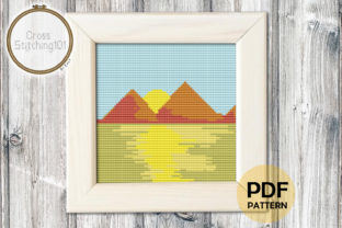 Mountain Scenery Modern Cross Stitch Review