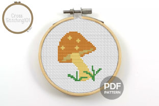 Mushroom Modern Cross Stitch Pattern: A Designer Review