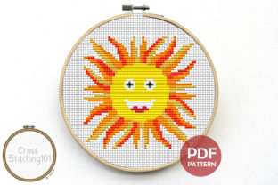Sun Modern Cross Stitch Pattern Review