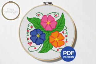 Three Flowers Modern Cross Stitch: Boutique Review