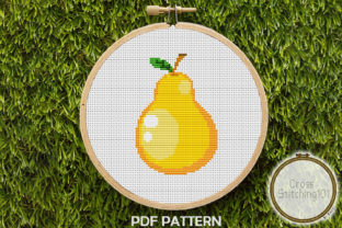 Yellow Pear Modern Cross Stitch Pattern Review